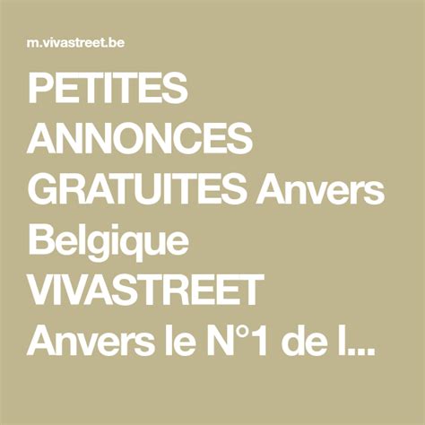 site annonce belgique|Petites annonces gratuites